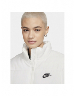 Doudoune sportswear therma fit blanc femme - Nike