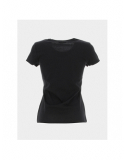 T-shirt regular graphic paillettes noir femme - Salsa