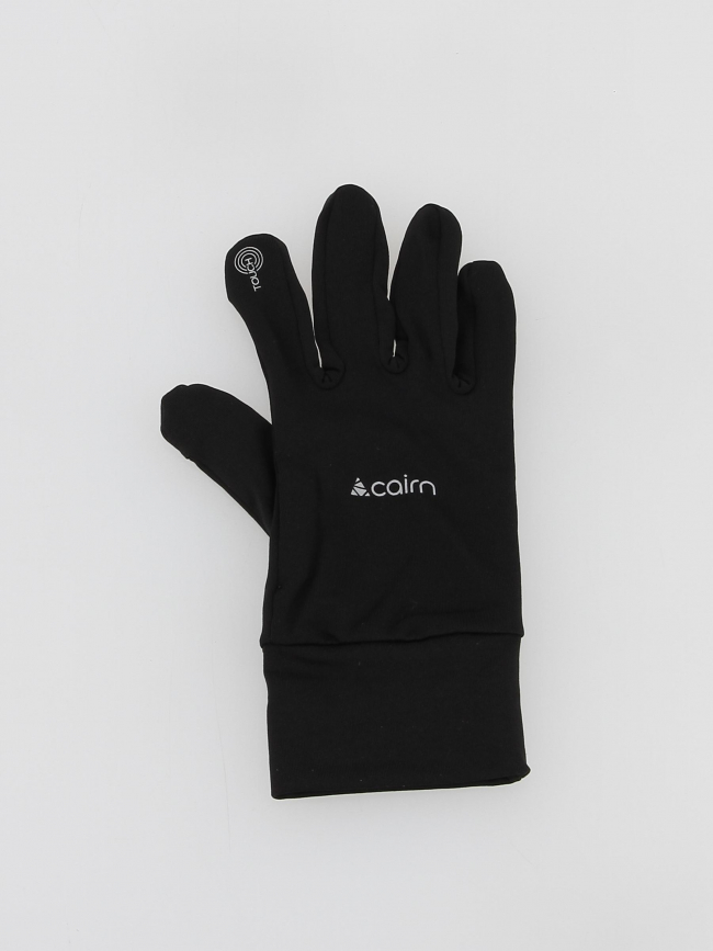 Sous gants tactiles softex touch noir - Cairn