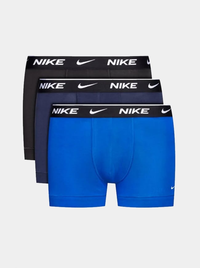 Pack 3 boxers dri-fit everyday noir bleu homme - Nike