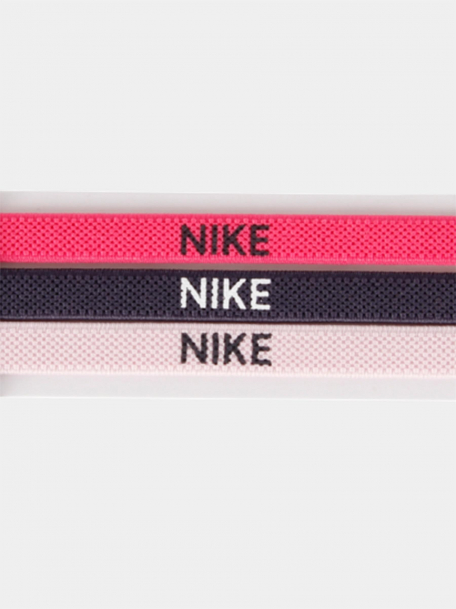 Pack 3 bandeaux headband élastique 2.0 rose violet - Nike