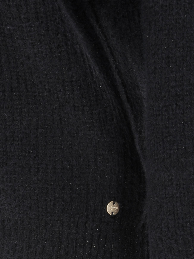 Pull armelle noir femme  - Deeluxe