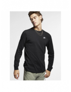 T-shirt manches longues nsw club noir homme - Nike