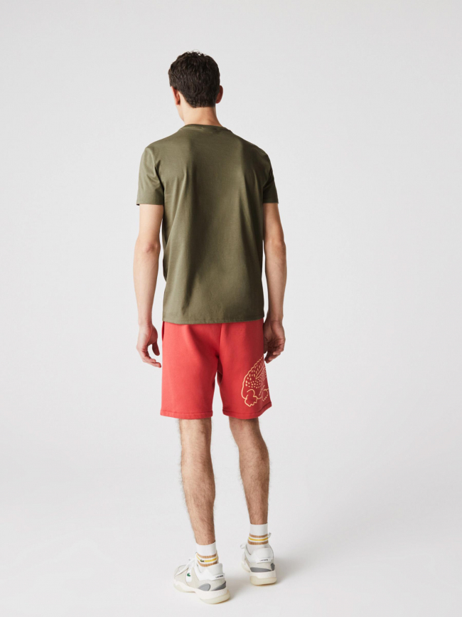 T-shirt core essential kaki homme - Lacoste