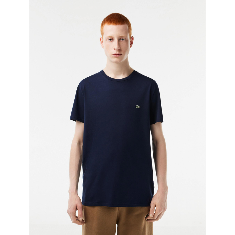 T-shirt core essential bleu marine homme - Lacoste