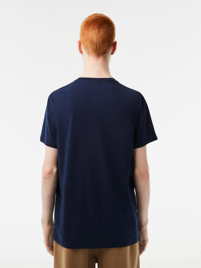 T-shirt core essential bleu marine homme - Lacoste
