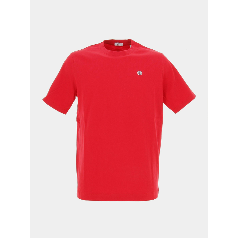 T-shirt uni brique rouge homme - Serge Blanco