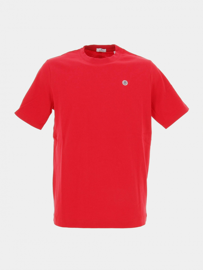 T-shirt uni brique rouge homme - Serge Blanco