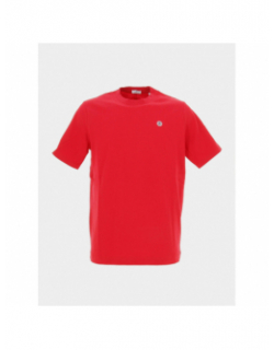 T-shirt uni brique rouge homme - Serge Blanco