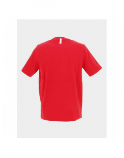 T-shirt uni brique rouge homme - Serge Blanco