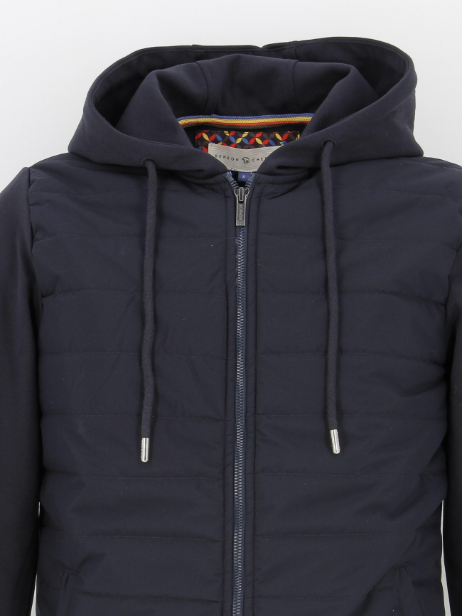 Veste l?�g?�re classic bleu marine homme - Benson & Cherry | wimod