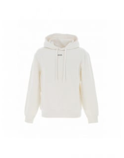 Sweat à capuche dapo blanc homme - Hugo