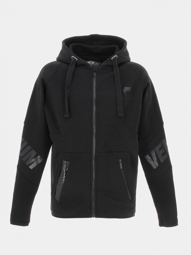 Sweat à capuche zippé contender noir homme - Venum
