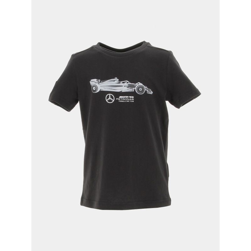 T-shirt voiture amg petronas noir garçon - Puma