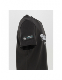 T-shirt voiture amg petronas noir garçon - Puma