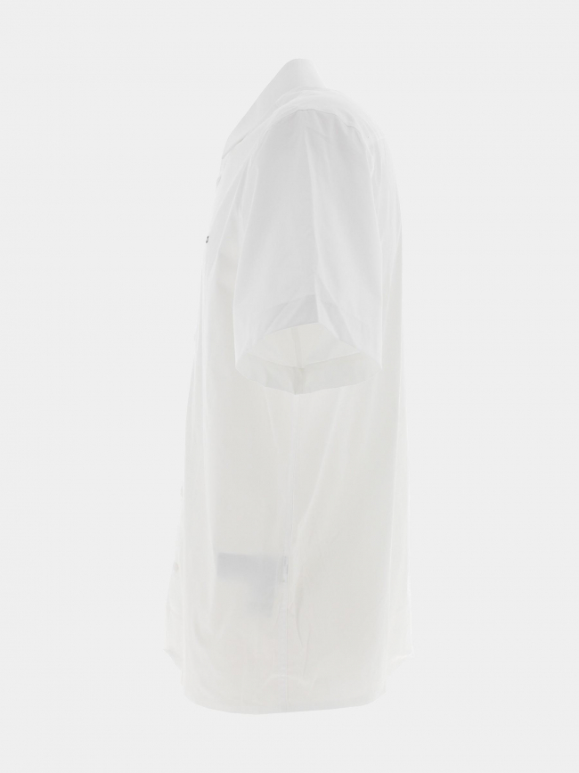 Chemise manches courtes poplin blanc homme - Clavin Klein