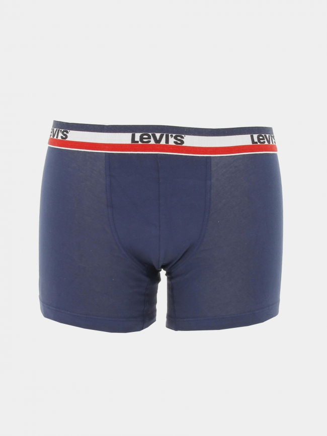 Pack 2 boxers sportswear bleu marine gris homme - Levi's