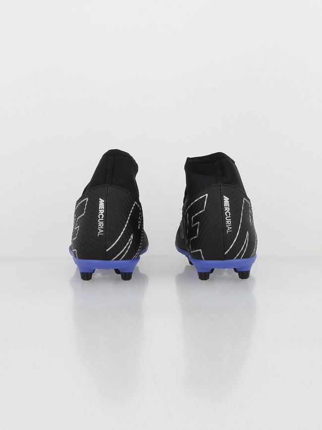 Chaussures de football superfly 9 club fg/mg noir homme - Nike