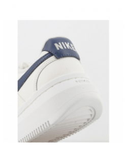 Baskets court vision plateforme alta blanc bleu femme - Nike