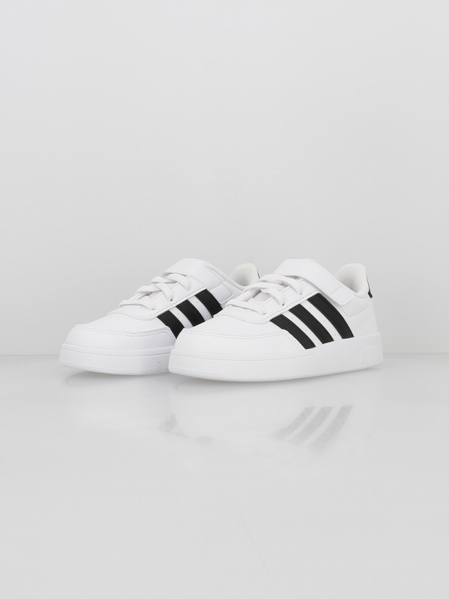 Baskets à scratch breaknet 2.0 blanc enfant - Adidas