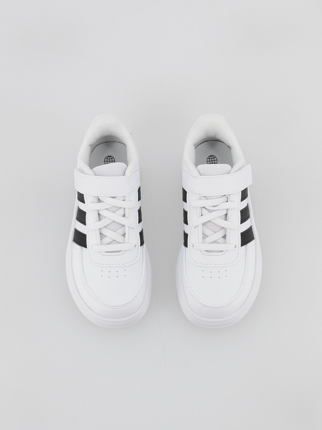 Baskets à scratch breaknet 2.0 blanc enfant - Adidas