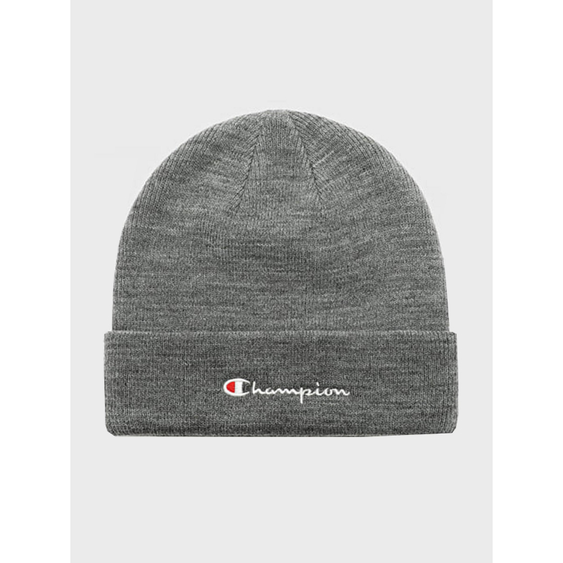Bonnet logo brodé gris - Champion