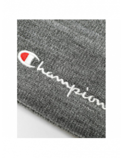 Bonnet logo brodé gris - Champion