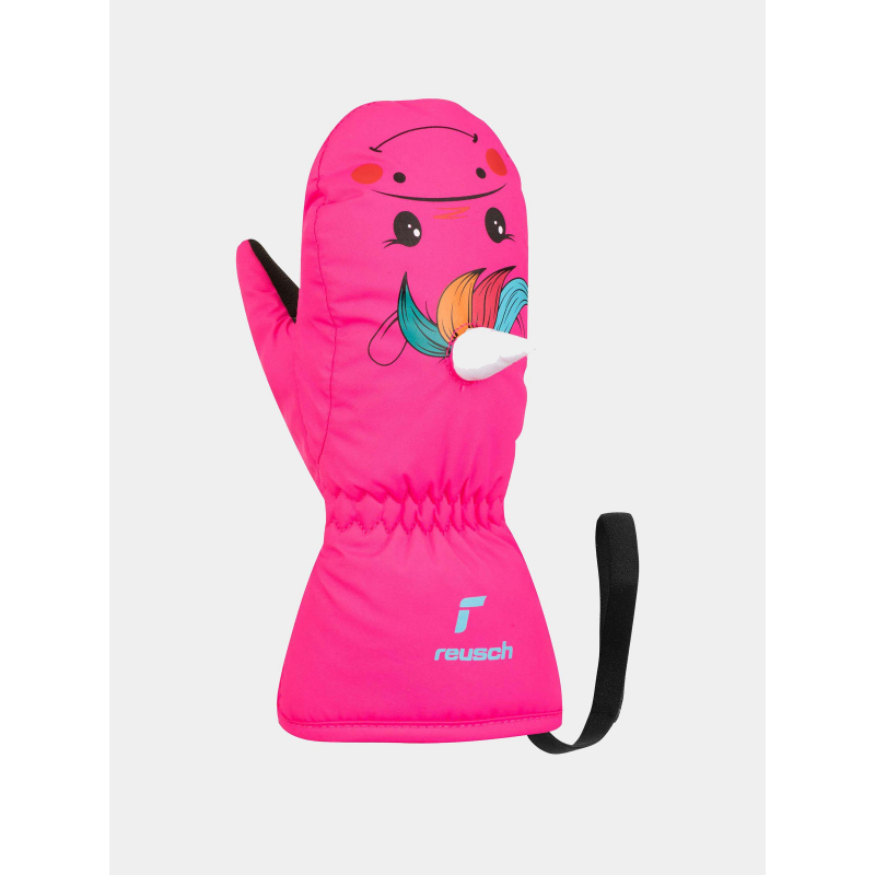 Moufles sweety mitten unicorn rose fille - Reusch