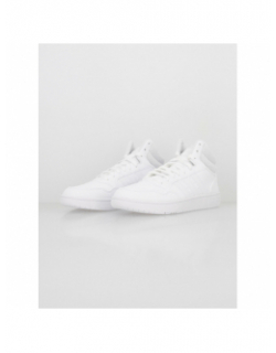 Baskets montantes hoops 3.0 blanc homme - Adidas