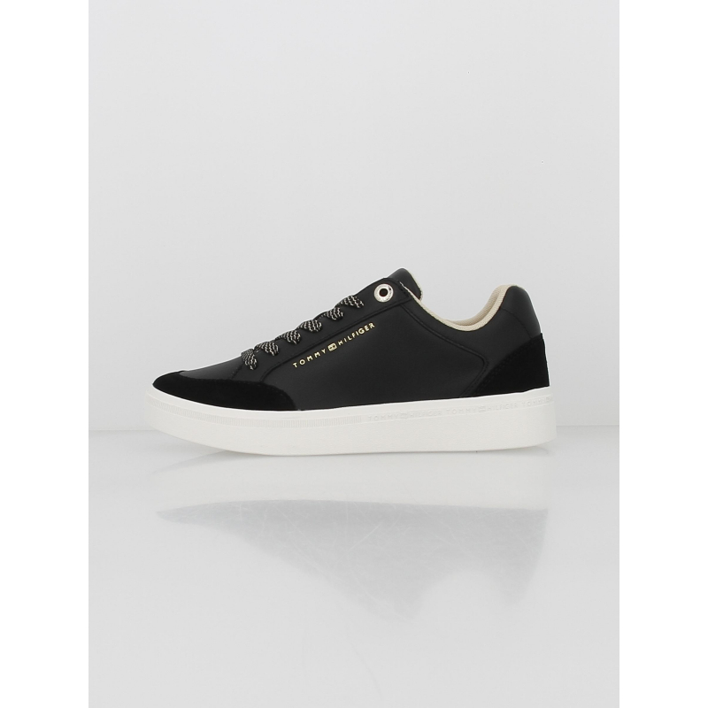 Baskets seasonal court noir femme - Tommy Hilfiger