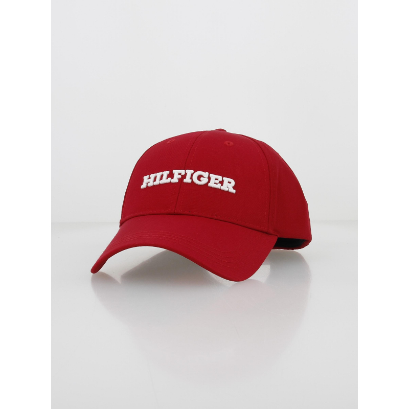 Casquette monotype canvas rouge - Tommy Hilfiger