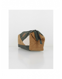 Trousse de toilette rue bab azoun velours vert - Cabaïa