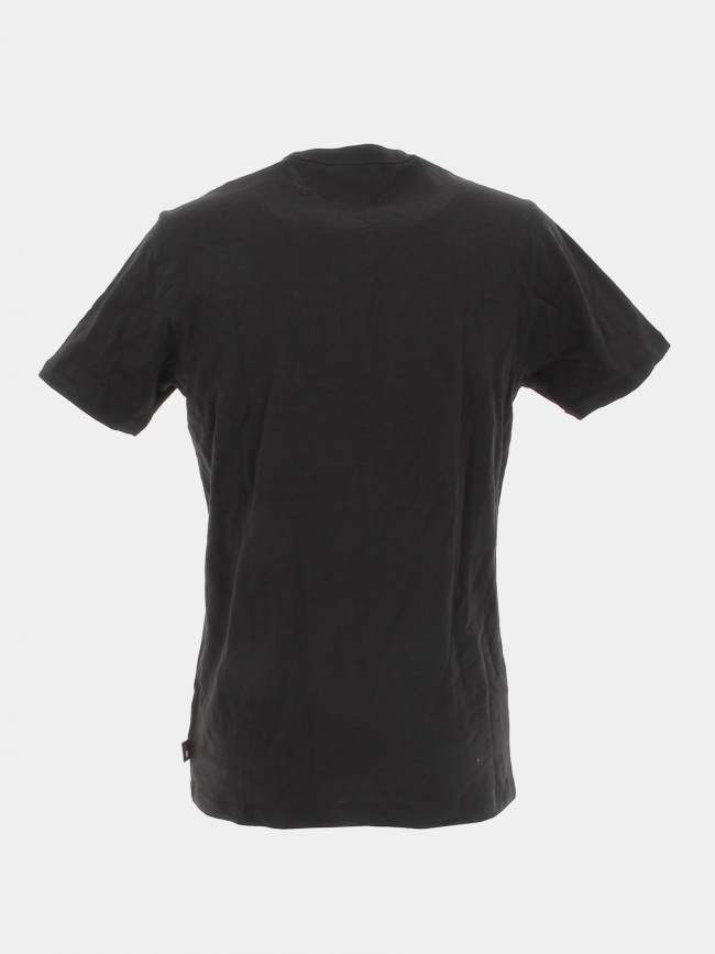 T-shirt slub noir homme - Tommy Jeans