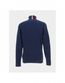 Pull 2 tone structure bleu homme - Tommy Hilfiger