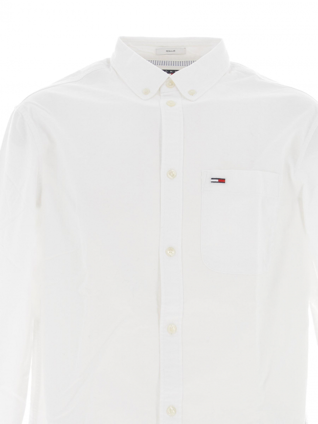 Chemise regular oxford blanc homme - Tommy Jeans