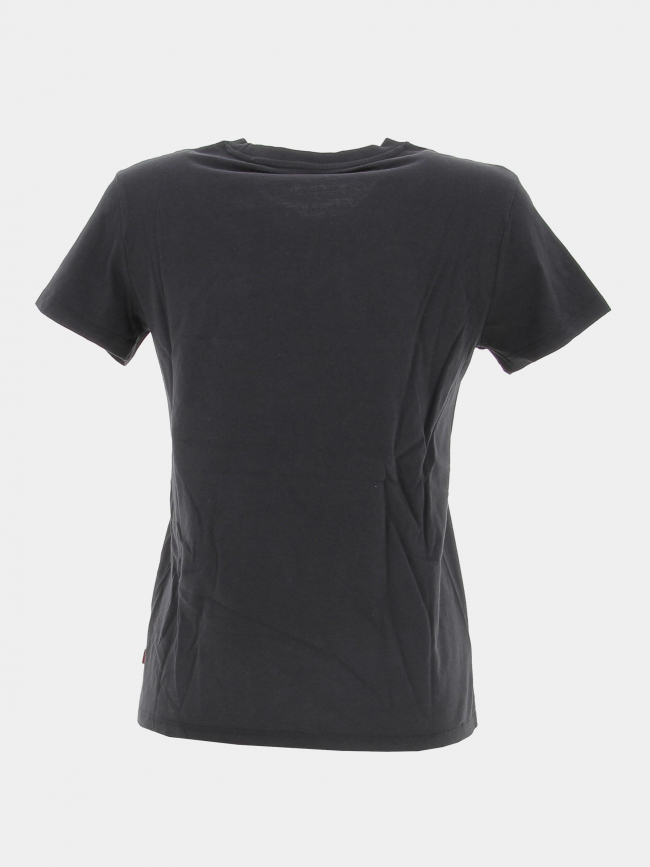 T-shirt the perfect tee logo floral noir femme - Levi's