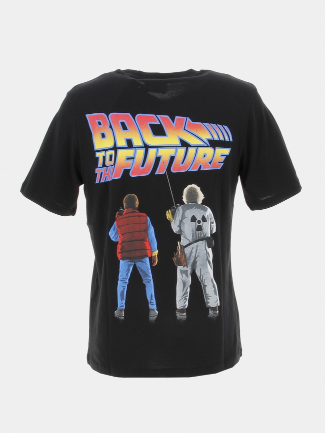 T-shirt back to the future noir homme - Jack & Jones