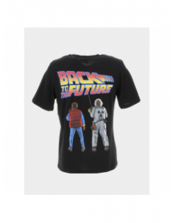 T-shirt back to the future noir homme - Jack & Jones