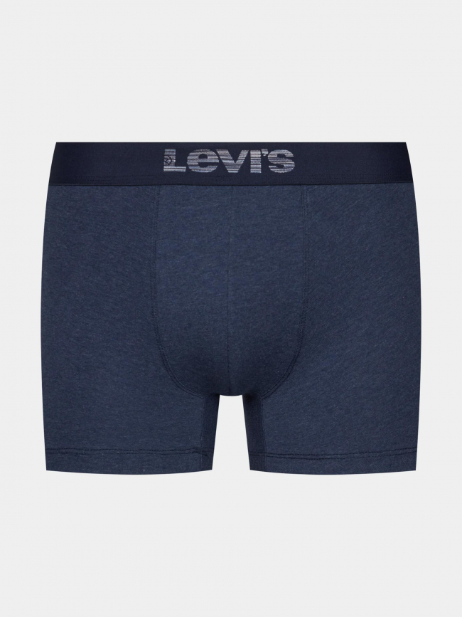 Coffret 3 boxers denim stripe bleu homme - Levi's