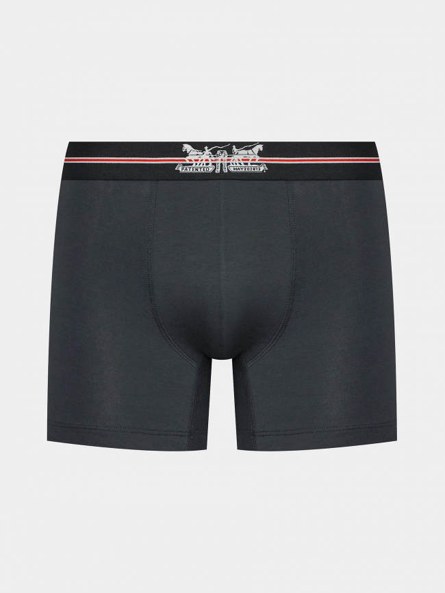 Coffret 3 boxers horse logo noir homme - Levi's