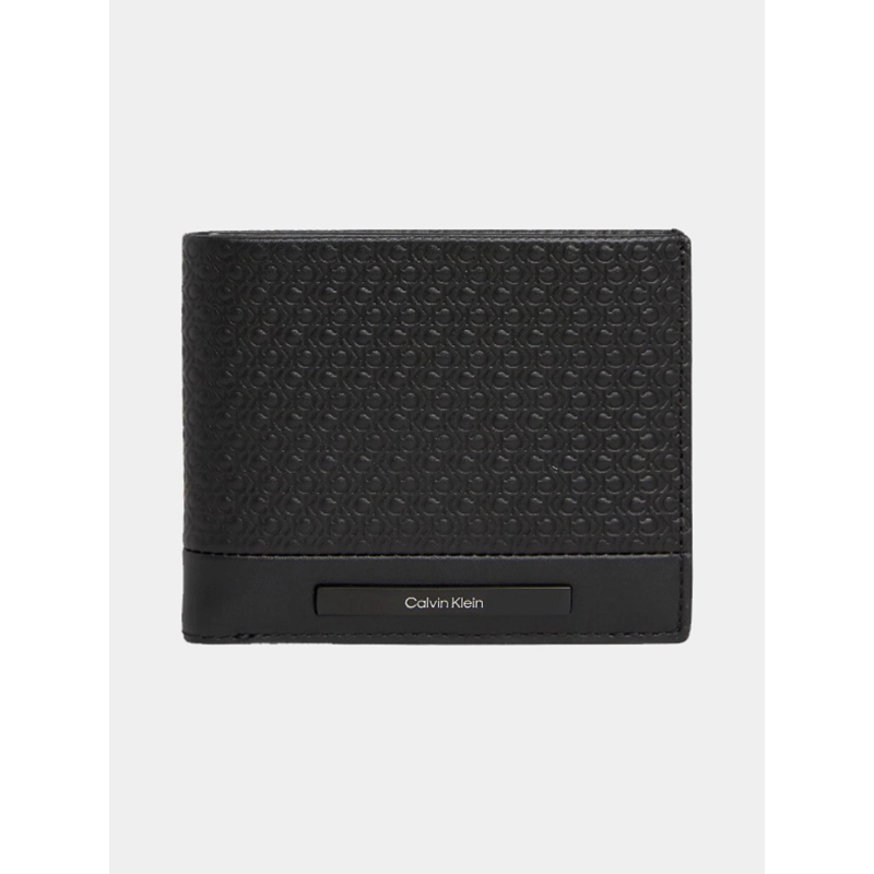 Portefeuille cuir modern bar rfid noir homme - Calvin Klein