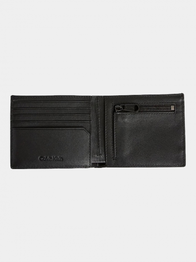 Portefeuille cuir modern bar rfid noir homme - Calvin Klein