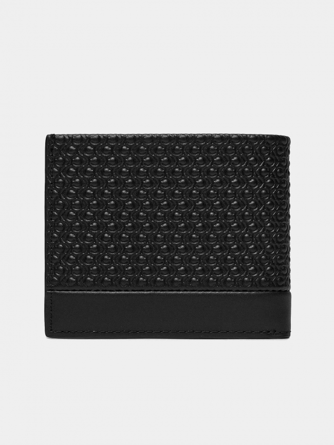 Portefeuille cuir modern bar rfid noir homme - Calvin Klein