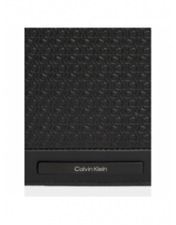 Portefeuille cuir modern bar rfid noir homme - Calvin Klein