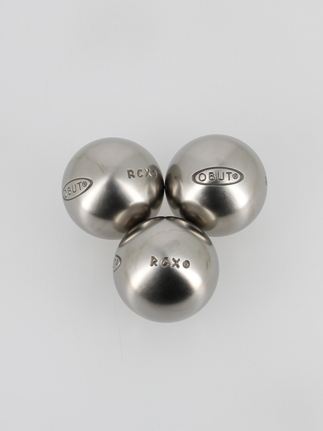 Rcx strie 0 amorti+ 75mm boules de pétanque - Obut