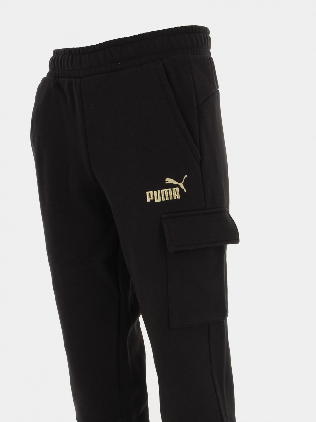 Jogging cargo minimal gold noir homme - Puma