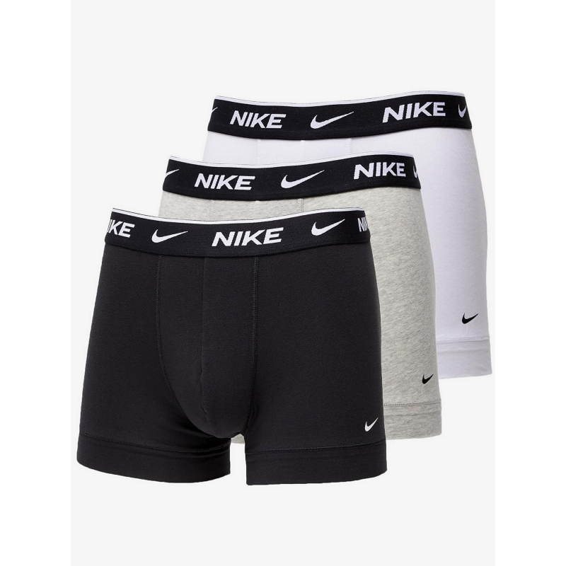 3 Boxers Homme Nike Noir/Gris/Blanc