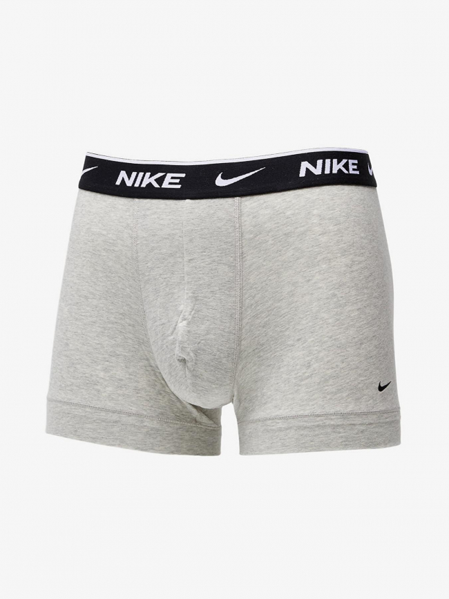 3 Boxers Longs Nike Homme Microfibre Noir