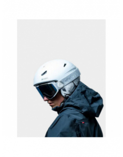 Casque de ski profil mat rosace blanc - Cairn