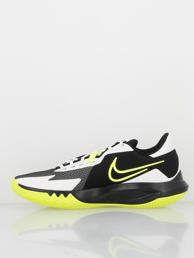 Chaussures de basketball precision VI noir jaune homme - Nike